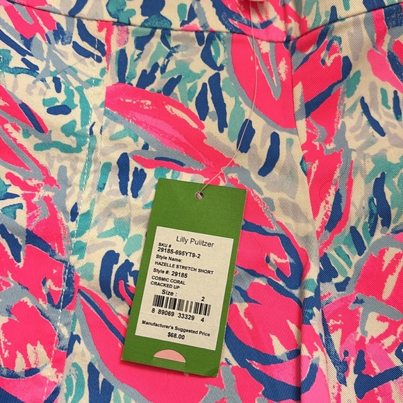 HAZELLE STRETCH SHORTS - Picture 2 of 6